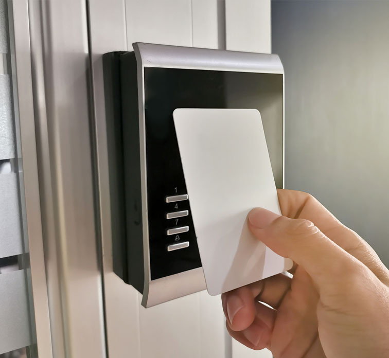 Logic Fire & Security - access control card