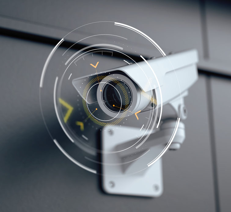 Logic Fire & Security - cctv wall mounted