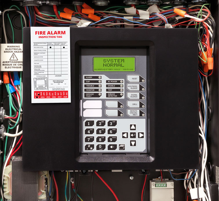 Logic Fire & Security fire alarm monitoring inspection