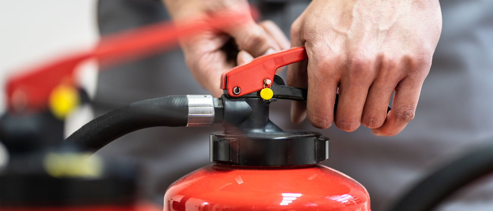 Logic Fire & Security fire extinguisher inspection