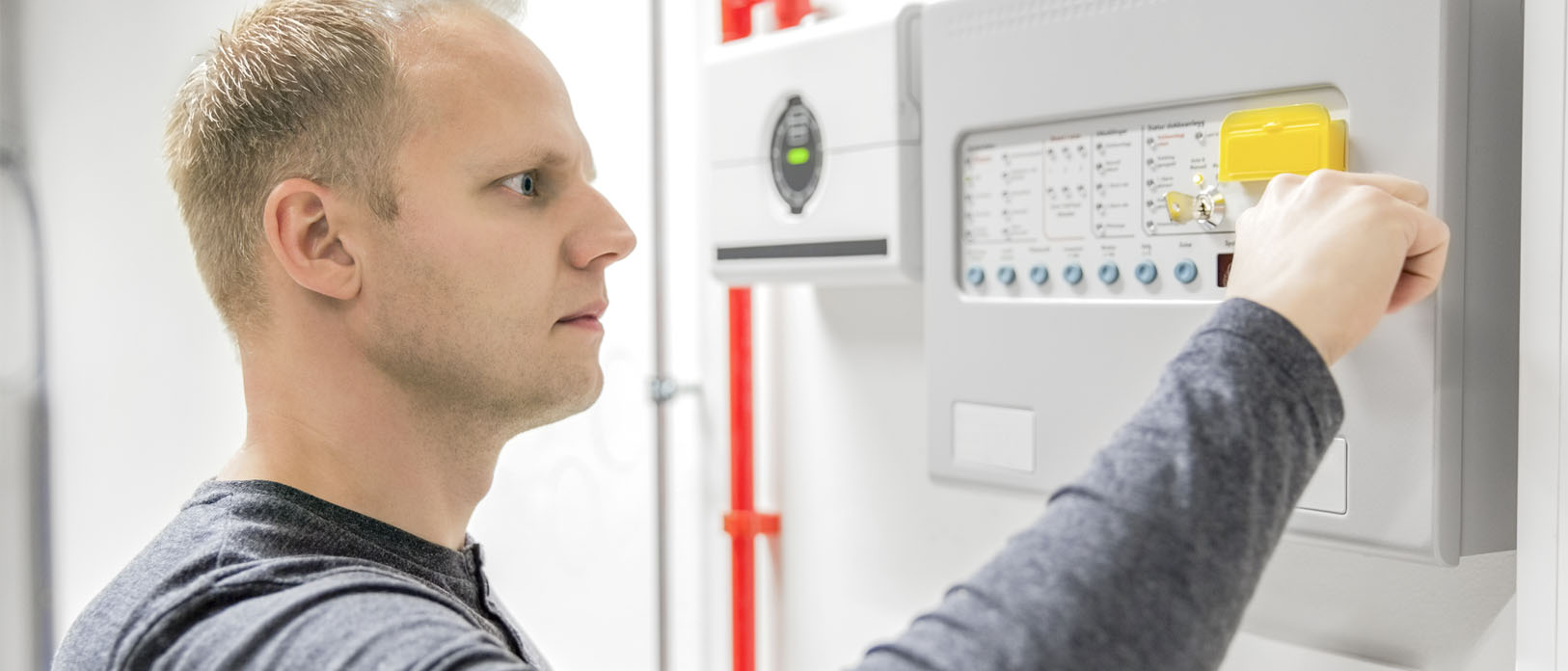 Logic Fire & Security fire suppression system control panel